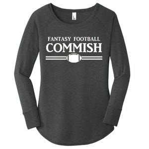 Fantasy Football Commish Women's Perfect Tri Tunic Long Sleeve Shirt