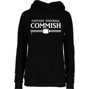 Fantasy Football Commish Womens Funnel Neck Pullover Hood