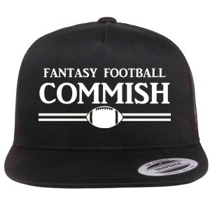 Fantasy Football Commish Flat Bill Trucker Hat