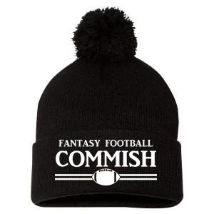 Fantasy Football Commish Pom Pom 12in Knit Beanie