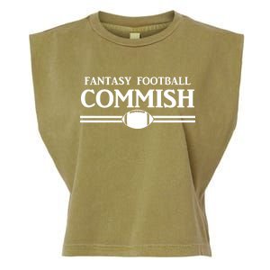 Fantasy Football Commish Garment-Dyed Women's Muscle Tee