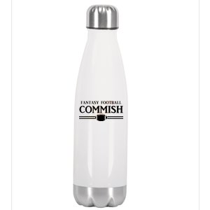 Fantasy Football Commish Stainless Steel Insulated Water Bottle