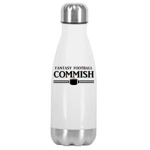 Fantasy Football Commish Stainless Steel Insulated Water Bottle