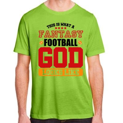 Fantasy Football God Adult ChromaSoft Performance T-Shirt