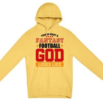 Fantasy Football God Premium Pullover Hoodie