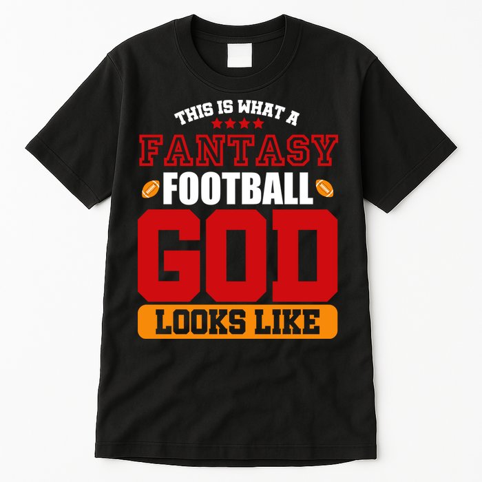 Fantasy Football God Tall T-Shirt