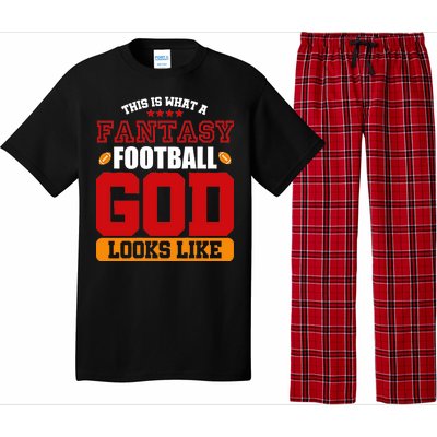 Fantasy Football God Pajama Set