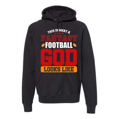 Fantasy Football God Premium Hoodie