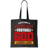 Fantasy Football God Tote Bag