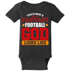 Fantasy Football God Baby Bodysuit