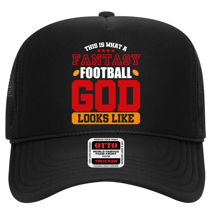 Fantasy Football God Trucker Hat
