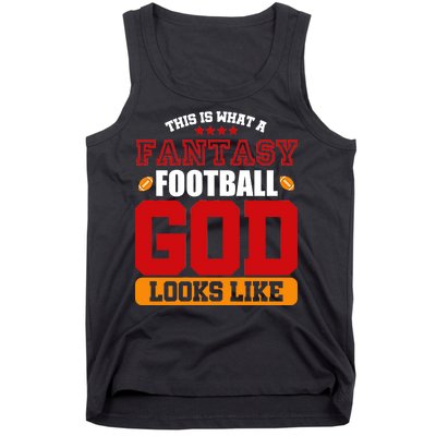 Fantasy Football God Tank Top