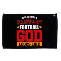 Fantasy Football God Grommeted Golf Towel