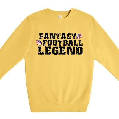 Fantasy Football Legend Premium Crewneck Sweatshirt