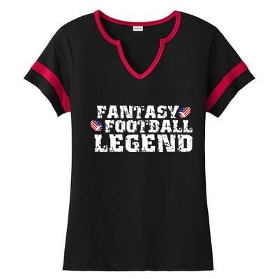 Fantasy Football Legend Ladies Halftime Notch Neck Tee