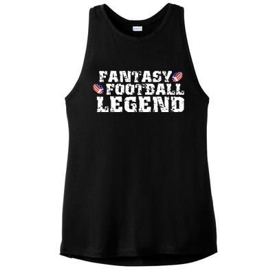 Fantasy Football Legend Ladies PosiCharge Tri-Blend Wicking Tank