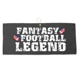 Fantasy Football Legend Large Microfiber Waffle Golf Towel