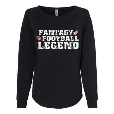 Fantasy Football Legend Womens California Wash Sweatshirt