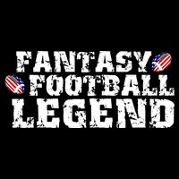 Fantasy Football Legend Tie-Dye T-Shirt