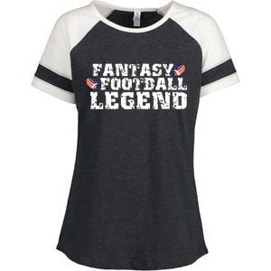 Fantasy Football Legend Enza Ladies Jersey Colorblock Tee