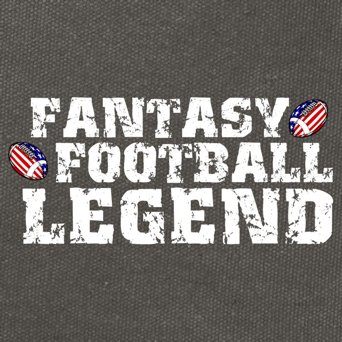 Fantasy Football Legend Cotton Canvas Backpack