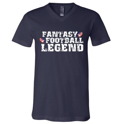 Fantasy Football Legend V-Neck T-Shirt