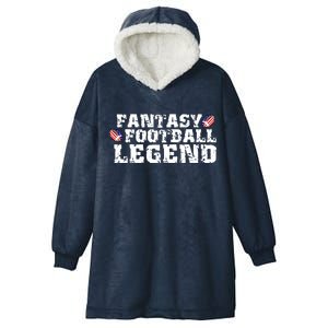 Fantasy Football Legend Hooded Wearable Blanket