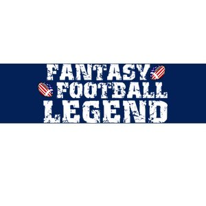 Fantasy Football Legend Bumper Sticker