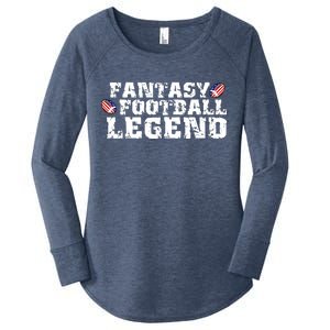 Fantasy Football Legend Women's Perfect Tri Tunic Long Sleeve Shirt