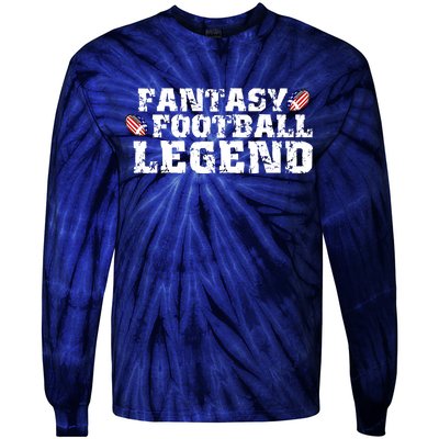 Fantasy Football Legend Tie-Dye Long Sleeve Shirt