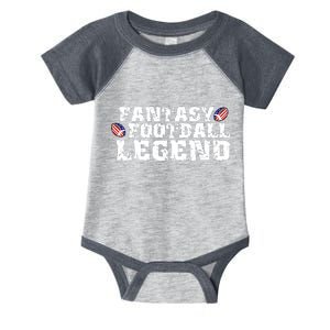 Fantasy Football Legend Infant Baby Jersey Bodysuit