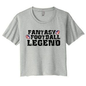 Fantasy Football Legend Women's Crop Top Tee