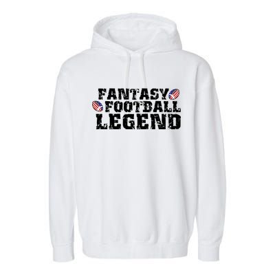 Fantasy Football Legend Garment-Dyed Fleece Hoodie