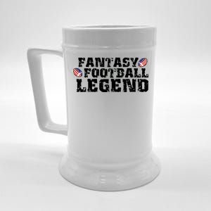 Fantasy Football Legend Beer Stein