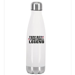 Fantasy Football Legend Stainless Steel Insulated Water Bottle