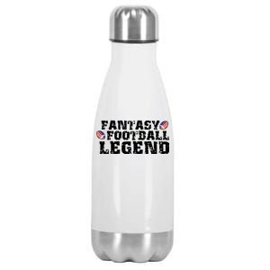 Fantasy Football Legend Stainless Steel Insulated Water Bottle