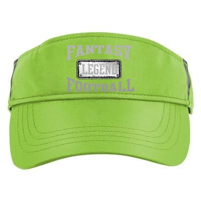 Fantasy Football Team Legends Vintage Adult Drive Performance Visor