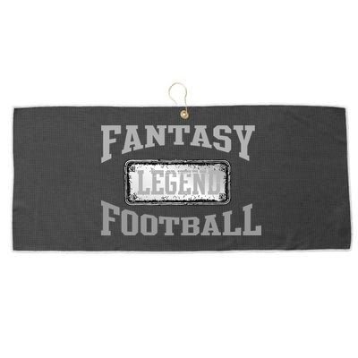 Fantasy Football Team Legends Vintage Large Microfiber Waffle Golf Towel