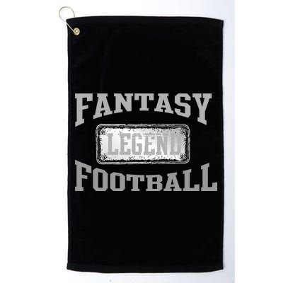 Fantasy Football Team Legends Vintage Platinum Collection Golf Towel