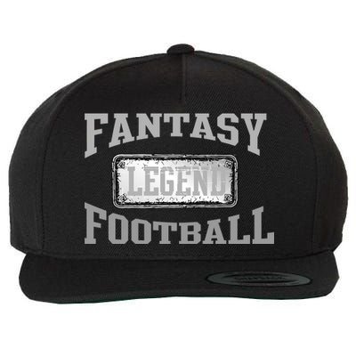 Fantasy Football Team Legends Vintage Wool Snapback Cap