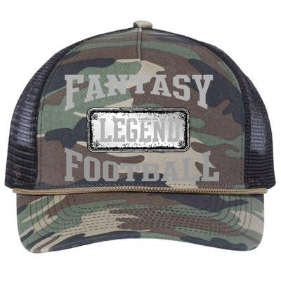 Fantasy Football Team Legends Vintage Retro Rope Trucker Hat Cap