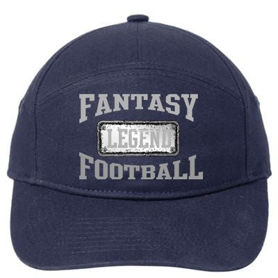 Fantasy Football Team Legends Vintage 7-Panel Snapback Hat