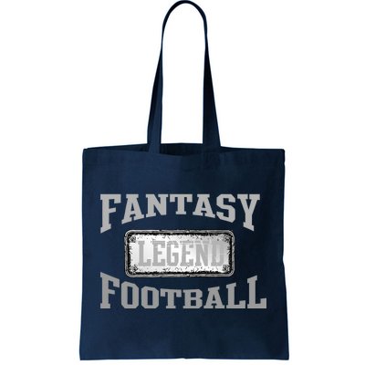 Fantasy Football Team Legends Vintage Tote Bag