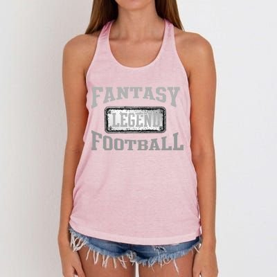 Fantasy Football Team Legends Vintage Women's Knotted Racerback Tank