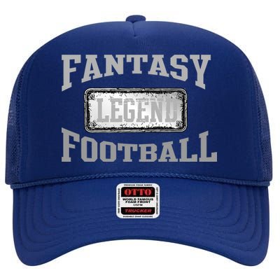 Fantasy Football Team Legends Vintage High Crown Mesh Back Trucker Hat