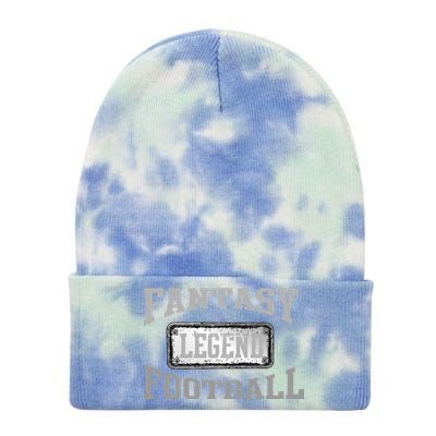 Fantasy Football Team Legends Vintage Tie Dye 12in Knit Beanie