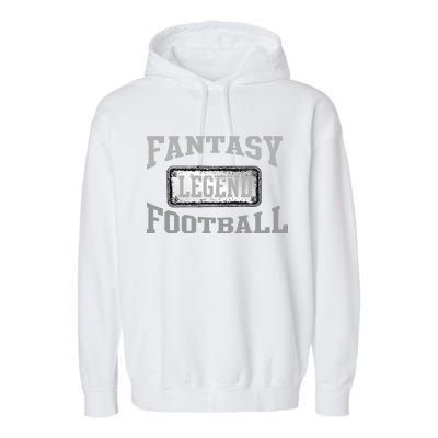 Fantasy Football Team Legends Vintage Garment-Dyed Fleece Hoodie