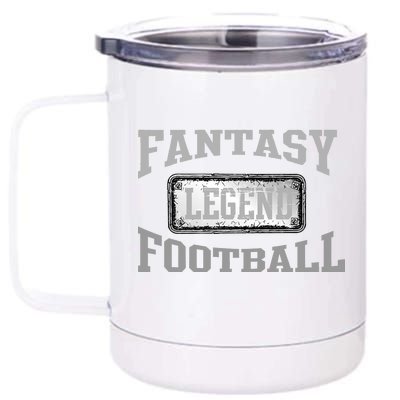 Fantasy Football Team Legends Vintage 12 oz Stainless Steel Tumbler Cup