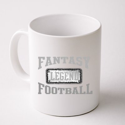 Fantasy Football Team Legends Vintage Coffee Mug