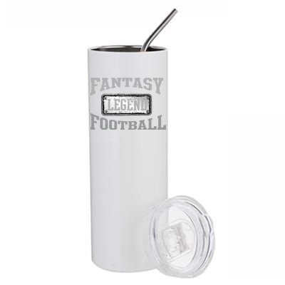 Fantasy Football Team Legends Vintage Stainless Steel Tumbler